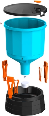 Bebedero Silo Free-Range 45 L